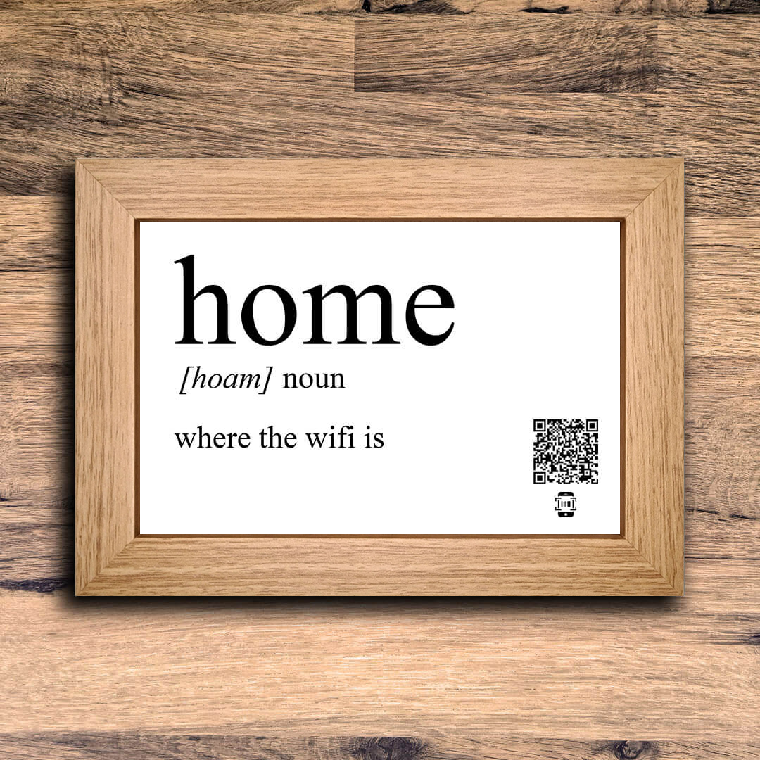"home definition" photo frame