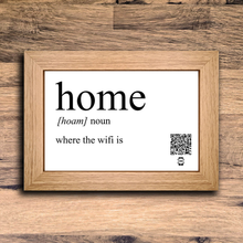 Load image into Gallery viewer, &quot;home definition&quot; photo frame