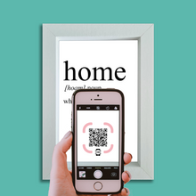 Load image into Gallery viewer, &quot;home definition&quot; photo frame