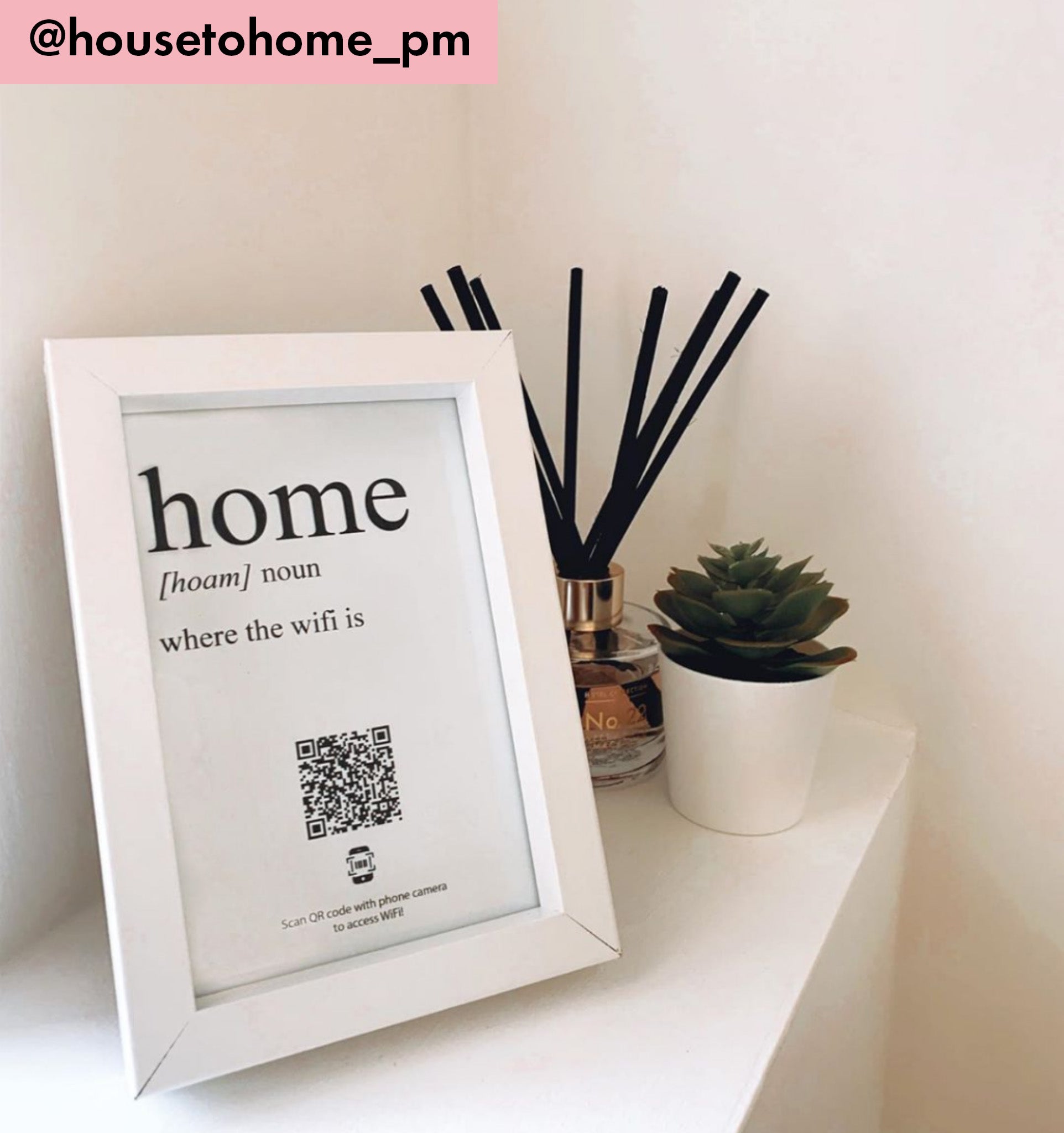 "home definition" photo frame