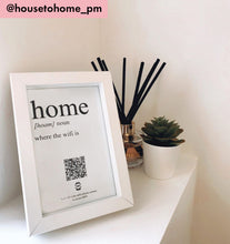 Load image into Gallery viewer, &quot;home definition&quot; photo frame
