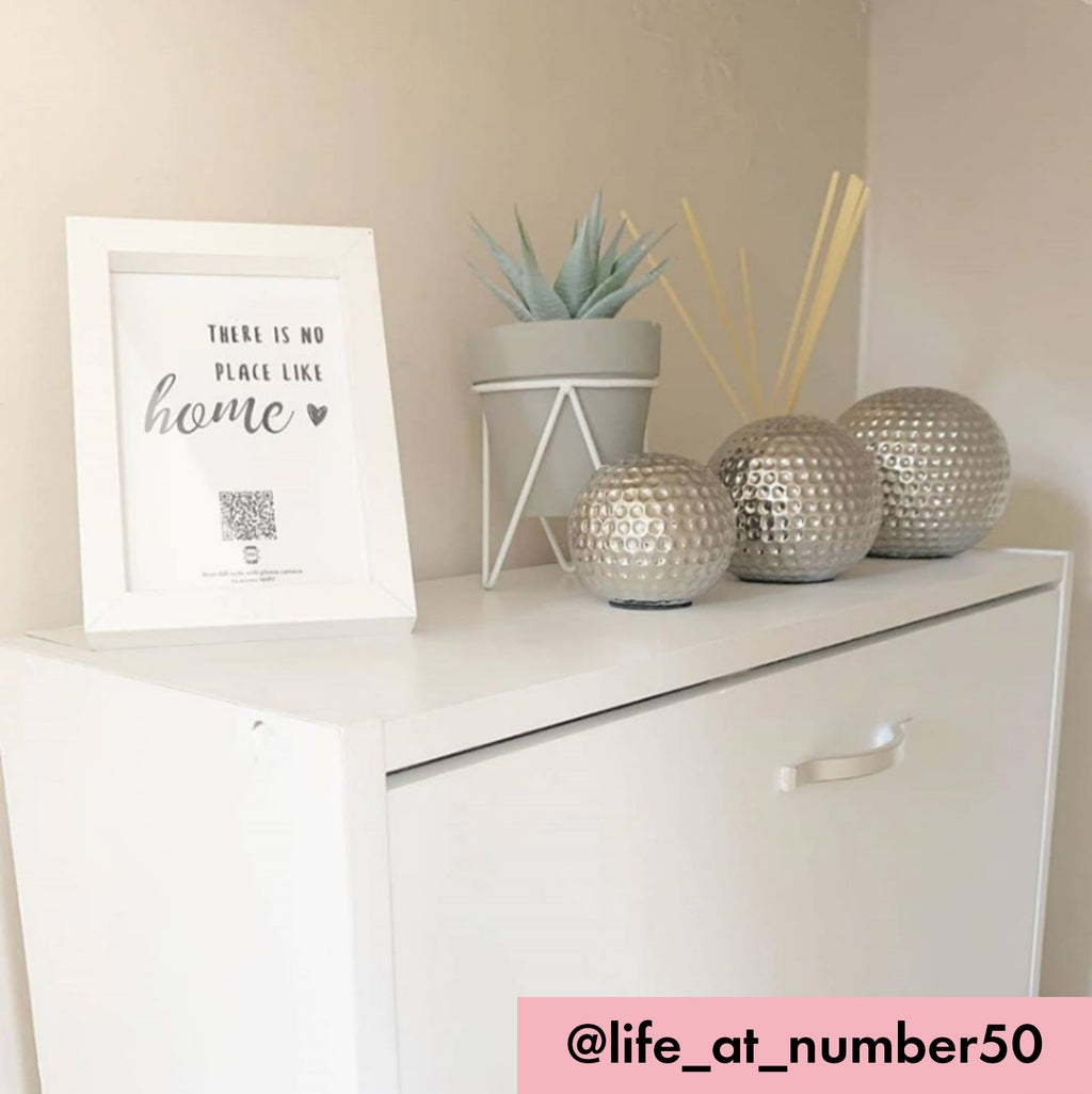 "there is no place like home" photo frame