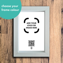 Load image into Gallery viewer, &quot;personalised logo/image&quot; photo frame