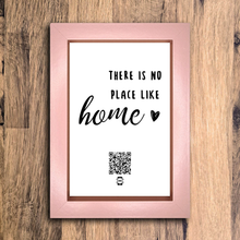Load image into Gallery viewer, &quot;there is no place like home&quot; photo frame