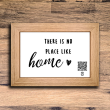 Load image into Gallery viewer, &quot;there is no place like home&quot; photo frame