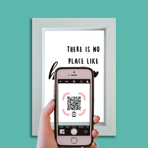 "there is no place like home" photo frame