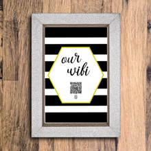 Load image into Gallery viewer, &quot;our wifi&quot; photo frame