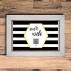 "our wifi" photo frame