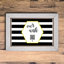 Load image into Gallery viewer, &quot;our wifi&quot; photo frame