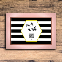 Load image into Gallery viewer, &quot;our wifi&quot; photo frame