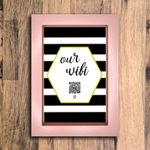 Load image into Gallery viewer, &quot;our wifi&quot; photo frame