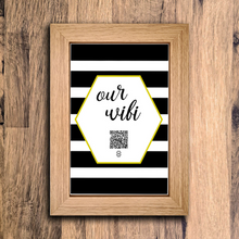 Load image into Gallery viewer, &quot;our wifi&quot; photo frame