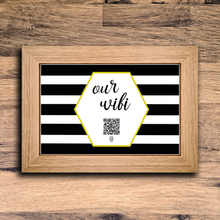 Load image into Gallery viewer, &quot;our wifi&quot; photo frame