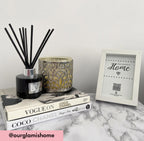 "make yourself at home" photo frame