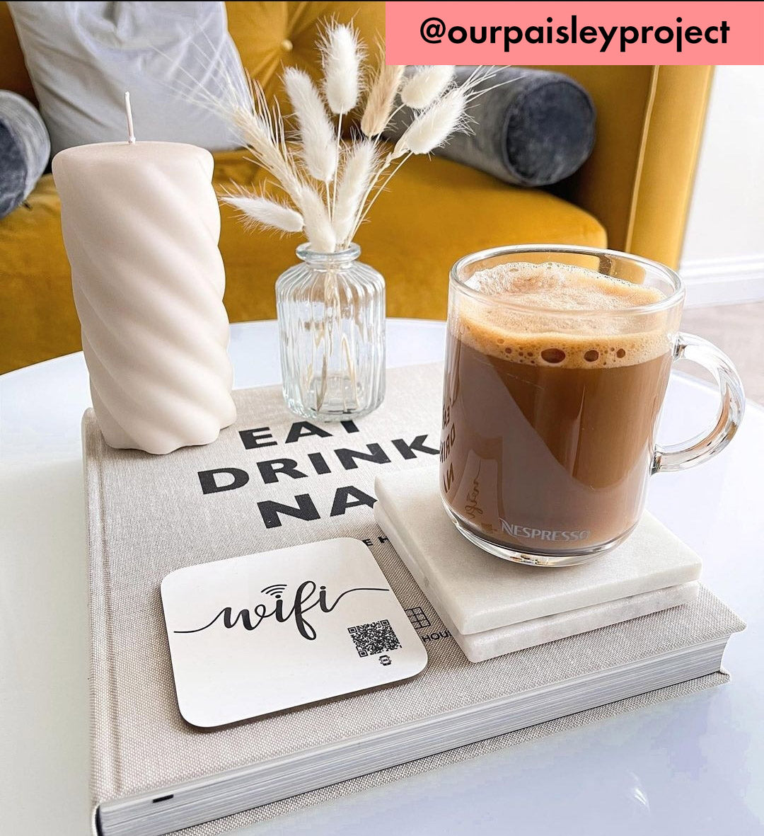 "wifi" coaster