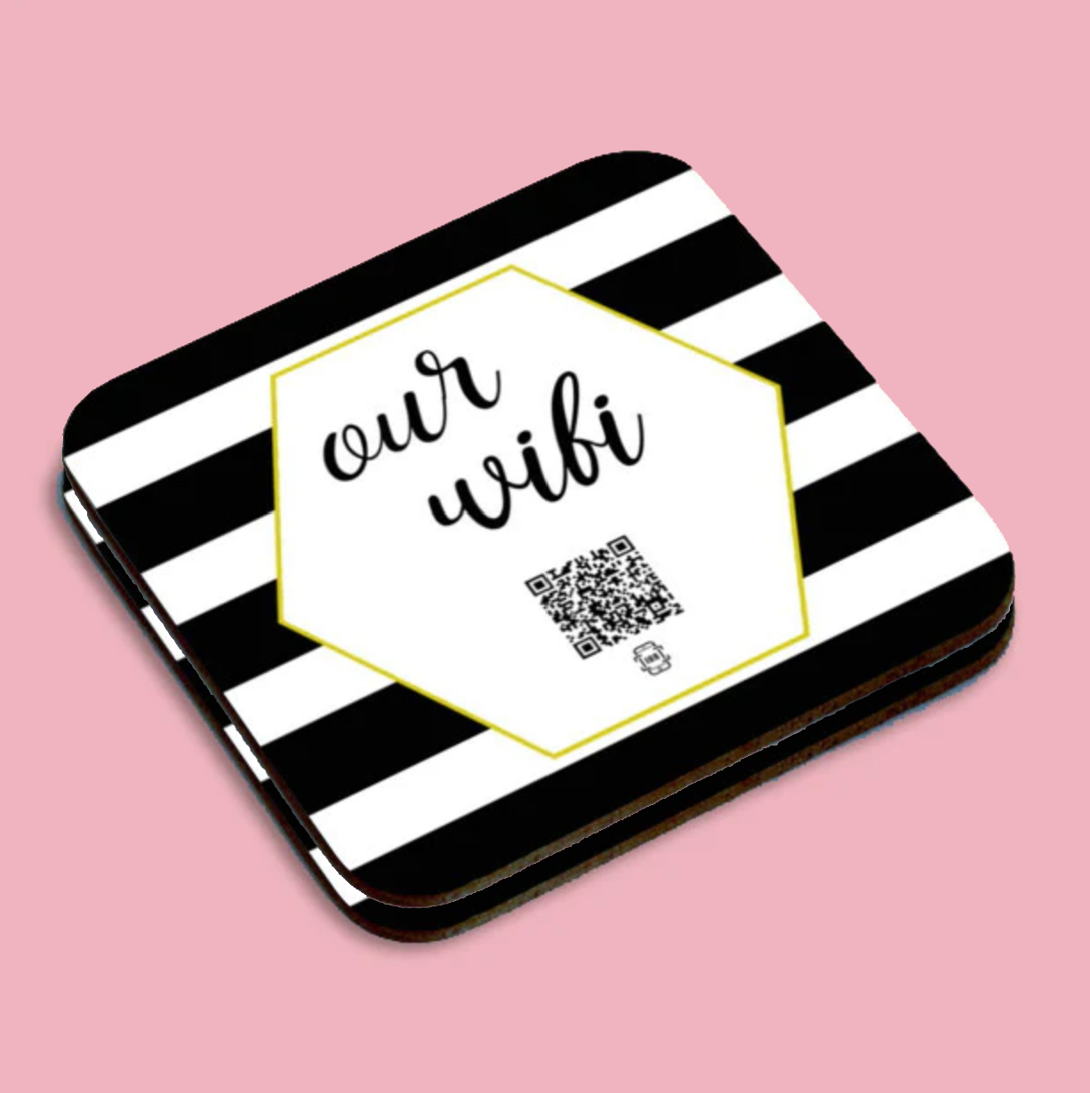 "our wifi" coaster