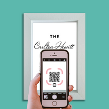 Load image into Gallery viewer, &quot;personalised family name&quot; photo frame