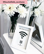 "be our guest" photo frame