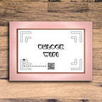 "unlock wifi" photo frame