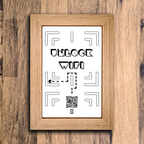 "unlock wifi" photo frame