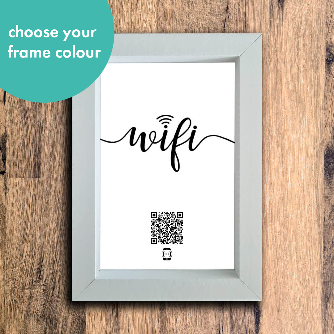 "wifi" photo frame