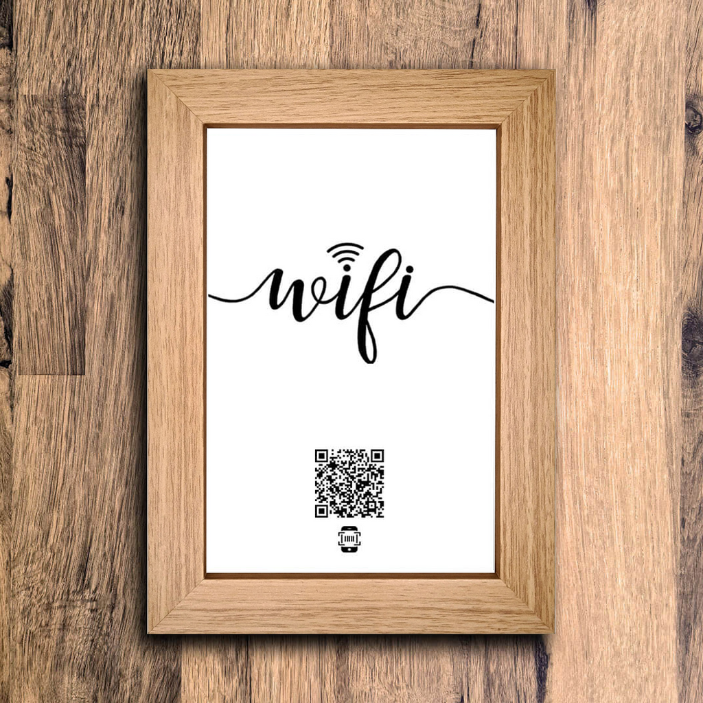 "wifi" photo frame