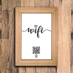 "wifi" photo frame
