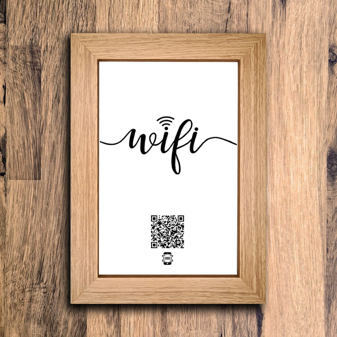 "wifi" photo frame