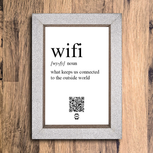 "wifi definition" photo frame