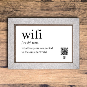 "wifi definition" photo frame