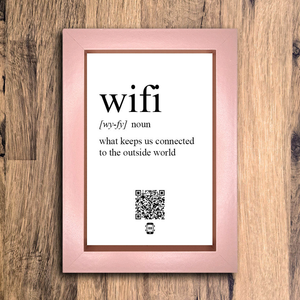 "wifi definition" photo frame