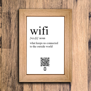 "wifi definition" photo frame