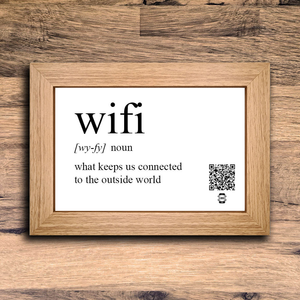 "wifi definition" photo frame