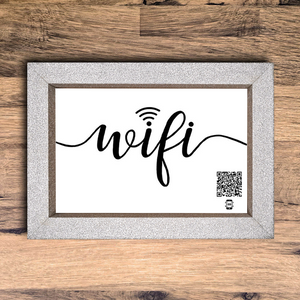 "wifi" photo frame