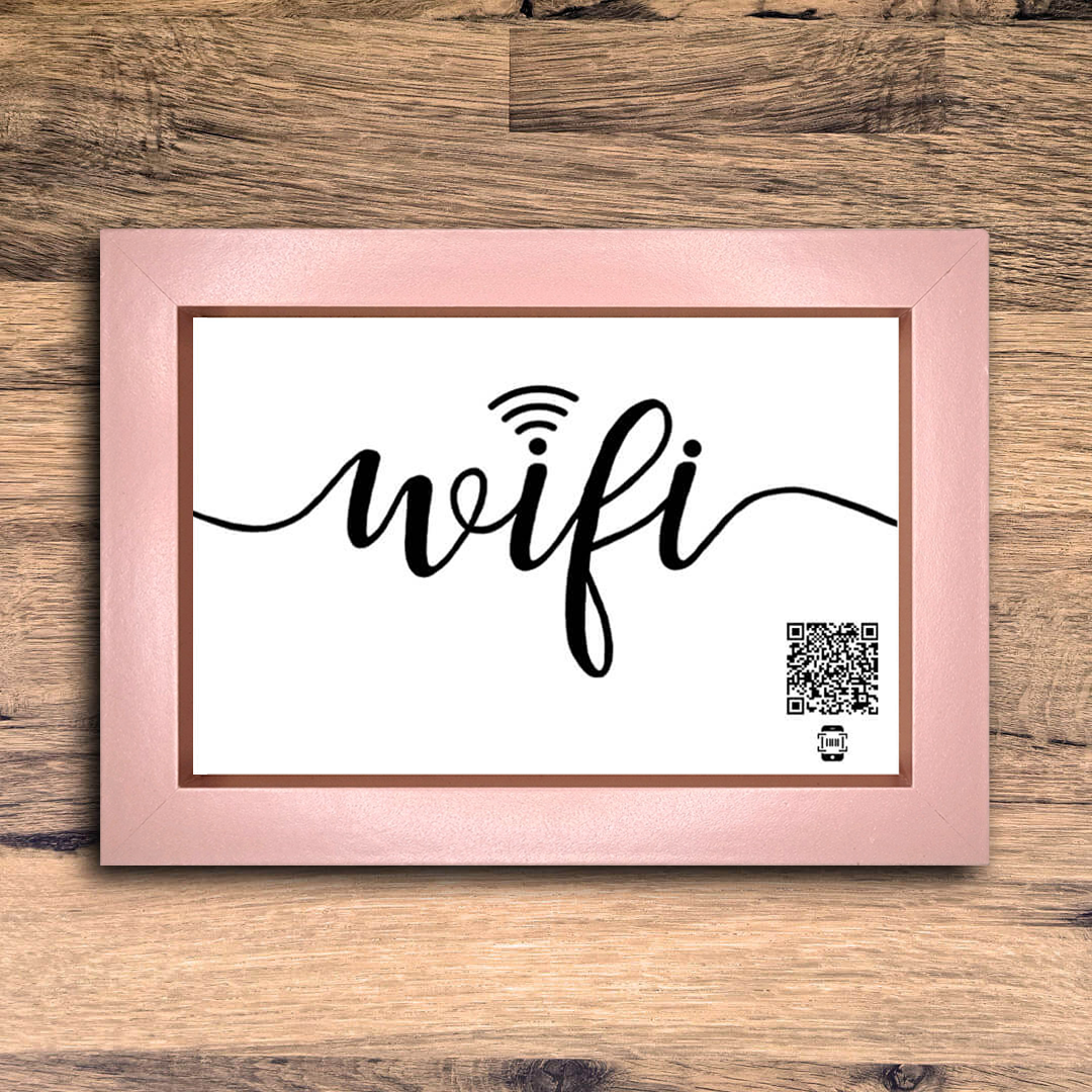 "wifi" photo frame