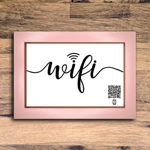"wifi" photo frame