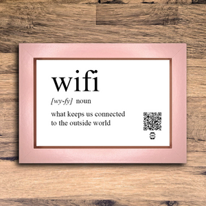 "wifi definition" photo frame