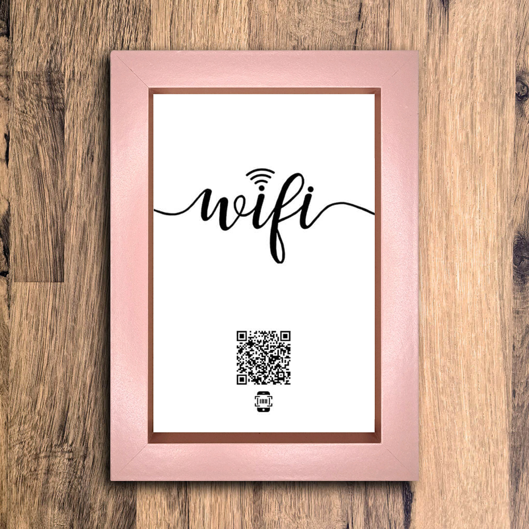 "wifi" photo frame