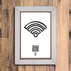 "wifi symbol" photo frame