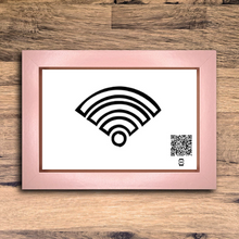 Load image into Gallery viewer, &quot;wifi symbol&quot; photo frame