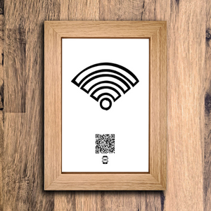 "wifi symbol" photo frame