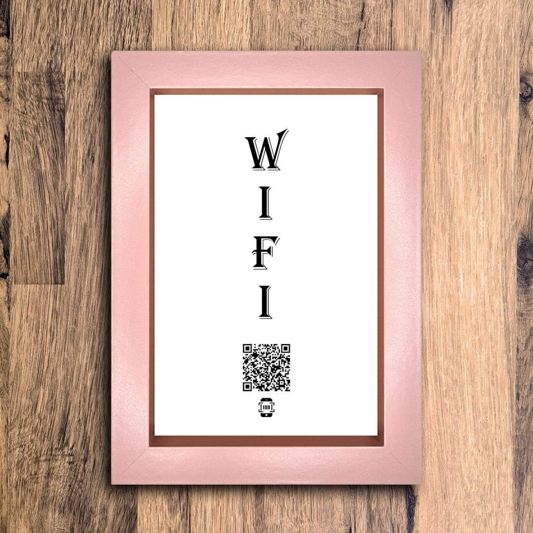 "wifi vertical" photo frame