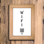 "wifi vertical" photo frame