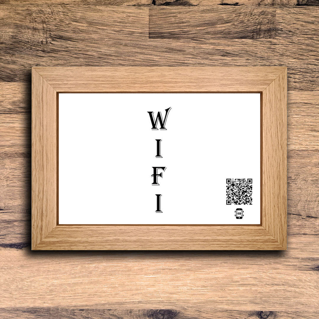 "wifi vertical" photo frame