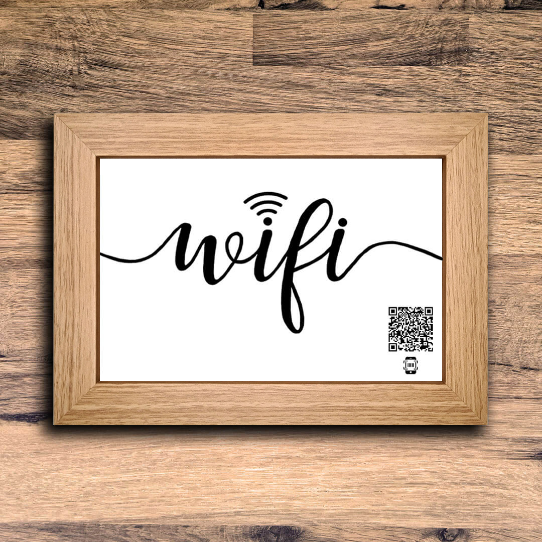 "wifi" photo frame