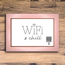 Load image into Gallery viewer, &quot;wifi &amp; chill&quot; photo frame