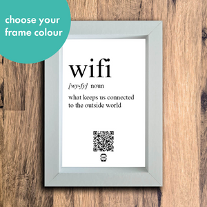 "wifi definition" photo frame