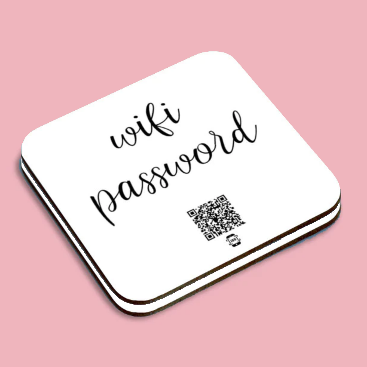 "wifi password" coaster