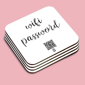 "wifi password" coaster
