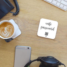 Load image into Gallery viewer, &quot;wifi password&quot; coaster